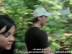 Russian girl Natasha gets daddy seelipng in abandoned house