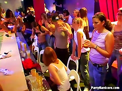 Orgasm craving bitches take part in spectacular group sex party