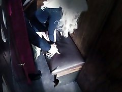 Horny blonde chick Valerie sucks hard dick of a priest