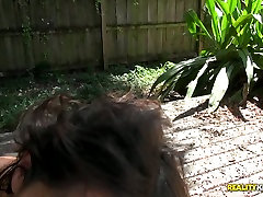 Brunette chick sex bif bhf gets hammered on POV camera in doggy style