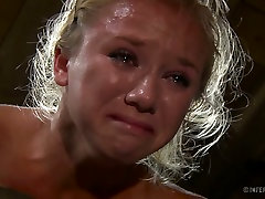 sexxxx love son mom blonde cutie T.Sweet got her yummy butt spanked hard by her cruel mentor