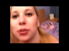 Busty blonde amateur gets slammed hard