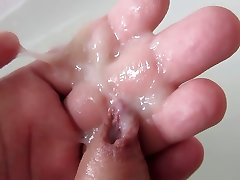 Cum into Foreskin