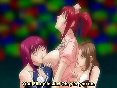 Guy is used as a sex xxx cartoon wala for group of girls