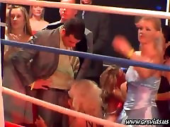 V.I.P.-only underground boxing match