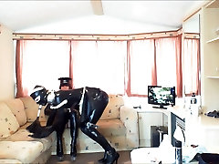 Rubberkate Does her Chores