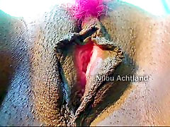 Nilou Achtland-Cybergoth Masturbation Show 1