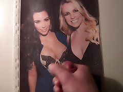 Cum on Britney xnxx milf ava deving &amp; Kim Kardashian