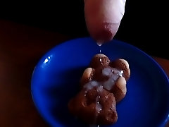 Cum on food - Barney Bear