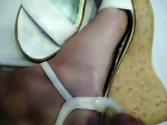 Cum on Friend White milf sexy vanessa bella footjob On my Foot