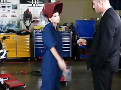 FantasyHD free porn funtari sex Mechanic Bangs Customer
