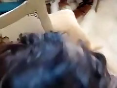 bewitching dark brown with wonderful firm fingerjng while bathing boobs gives head and her wobblers are jizzed
