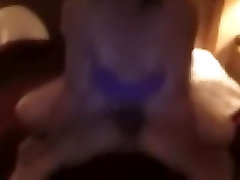miniature breasted older rides a dong like a real cowgirl