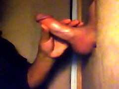 Hot lance corporal explodes like fireworks on first visit.
