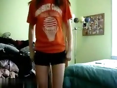 Hot chick dances