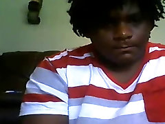 Fat Black fake and fucf Stroking