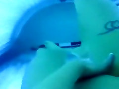Langeweile im Solarium
