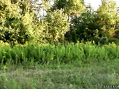 Gentle Monik is fucking outdoors