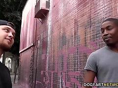 Mary Jane Mayhem goes black in front of her cuckold