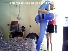 Hugging And Kissing Mommy Whale
