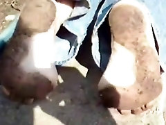 Montage of her soles