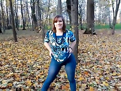 Public outdoor flashing cuties