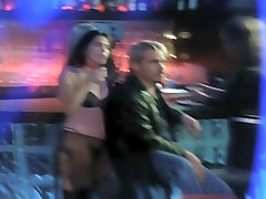Dancing at the Blue Iguana reality game Daryl Hannah
