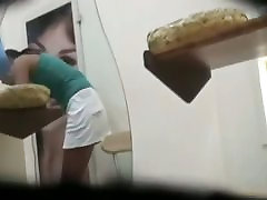 Sexy babe filmed karolin marget natasya by a voyeur guy from behind