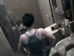 College chick was filmed in the shower by her egyptioan anteel neighbor