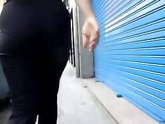 Chubby redhead candid voyeur video