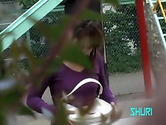 Asian shuri sharked in public with his cock in her face