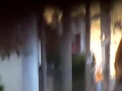 Busy looking Asian babe gets a nasty street sharking.