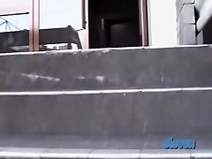 Japanese skirt sharking video with a gorgeous lady