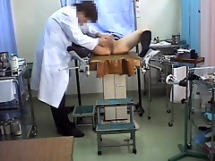 Curvy toy in a hairy vagina during kinky free gay asshole exam