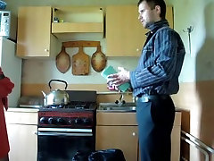Babe use perfect body for pay plumber man