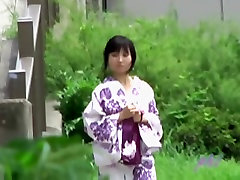 Pretty Asian babe in a Jukata boob sharked with no mercy