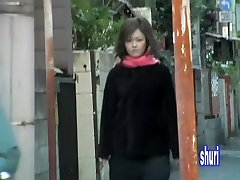 Nice sharking encounter with tall Japanese bitch and random dude