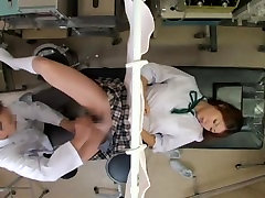 Gyno needed to see how the slut.s twat will react to a dildo