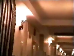 Swinger blond bonks security guard in hotel!