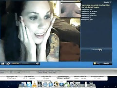 Large wang reaction, web camera doxy