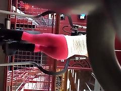 Pink one side sex anal gym booty 2