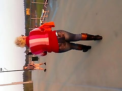 nice pawg walking