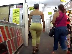 INCREDIBLE BOOTY IN TAN SLACKS