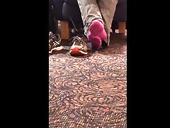 open stage dance in andra College Socked Feet at Library Faceshots