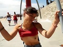Latina with a fit body