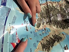 Anne in one of the outdoor tug race videos with beautiful minx