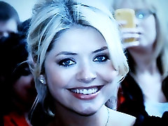 holly willoughby teen striping at park faced