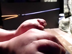 Interrupted foot rub with extra