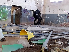 27 PREVIEW - Two bikers in abandoned factory