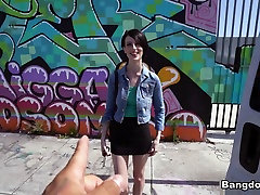 Alex Harper in Shy tourist does anal for cash - BangBus